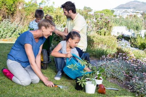 Eco-friendly lawn mowing equipment and accessories